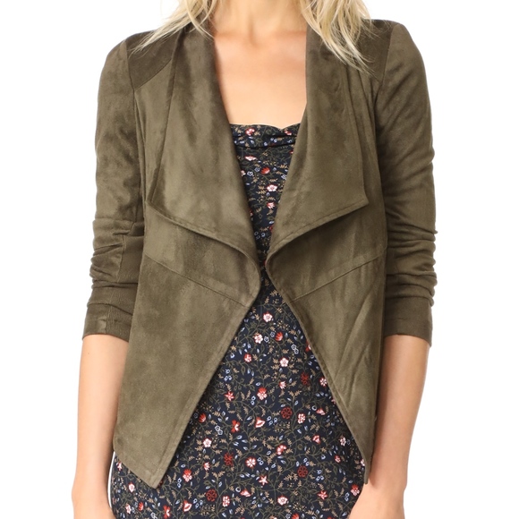 BB Dakota Jackets & Blazers - BB Dakota Wade Faux Suede Jacket
